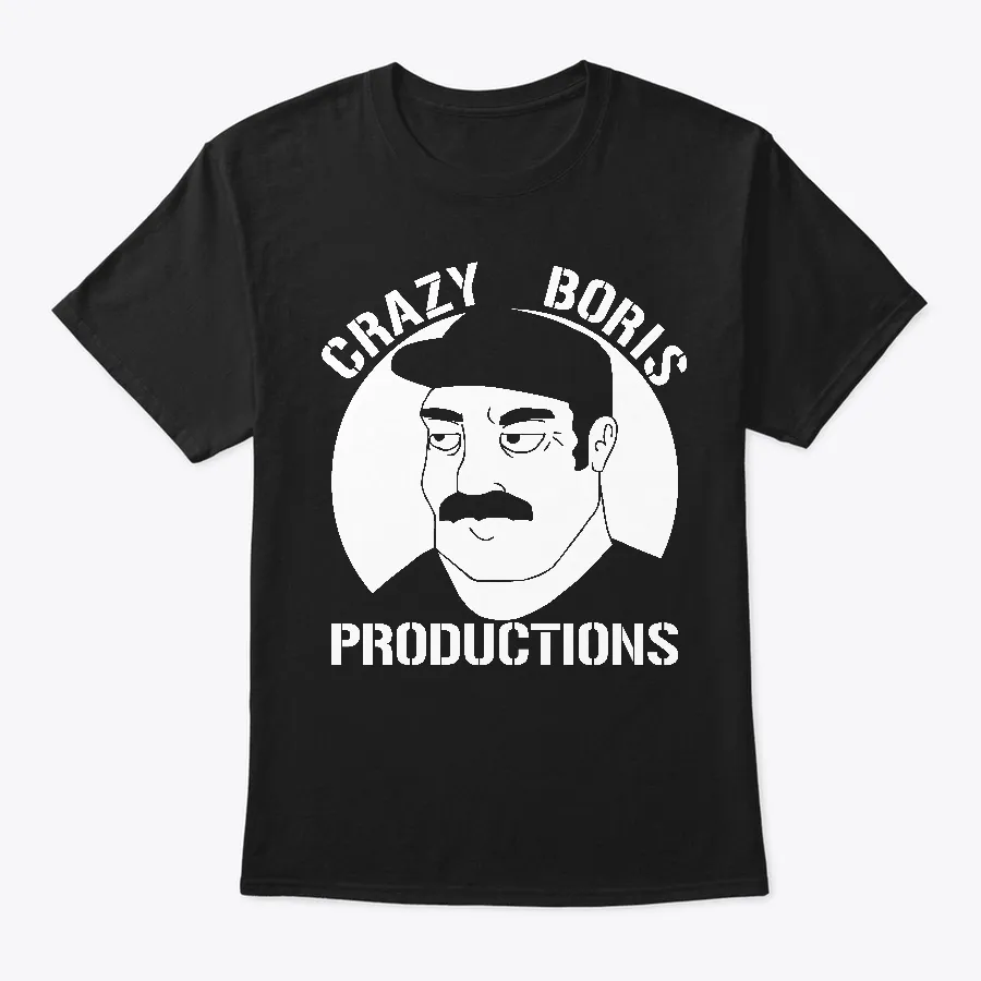 Crazy Boris Productions Logo Merch - Names t-shirt