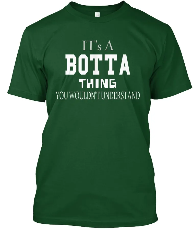 Botta Thing Shirt - Names t-shirt