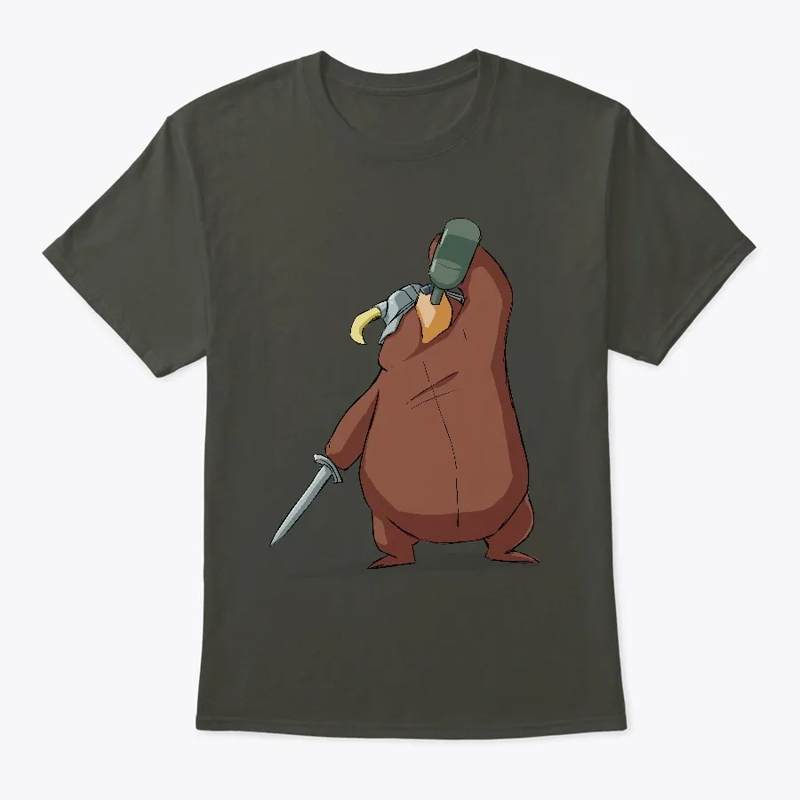 Hard Drinkin Grizzly - Names t-shirt