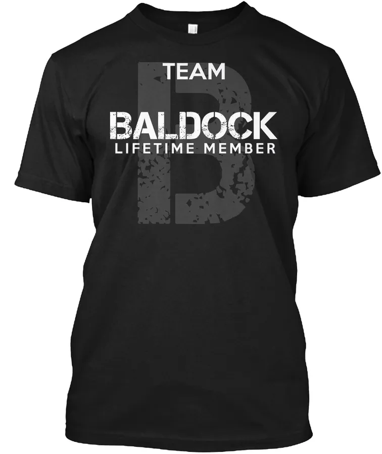Team Baldock Lifetime Member T-shirt