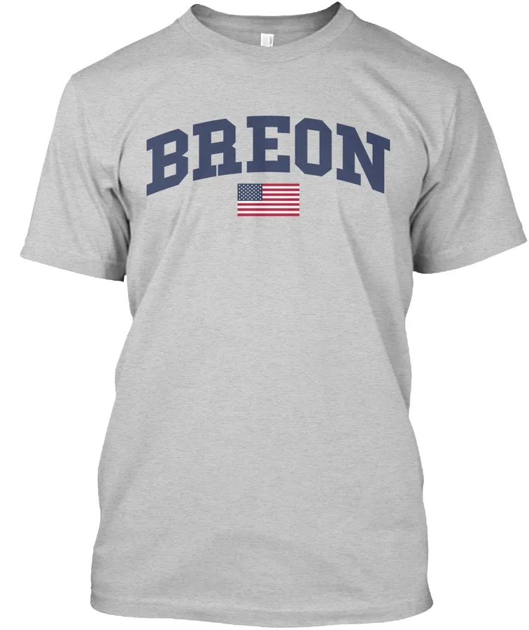 Breon Family Flag - Names t-shirt