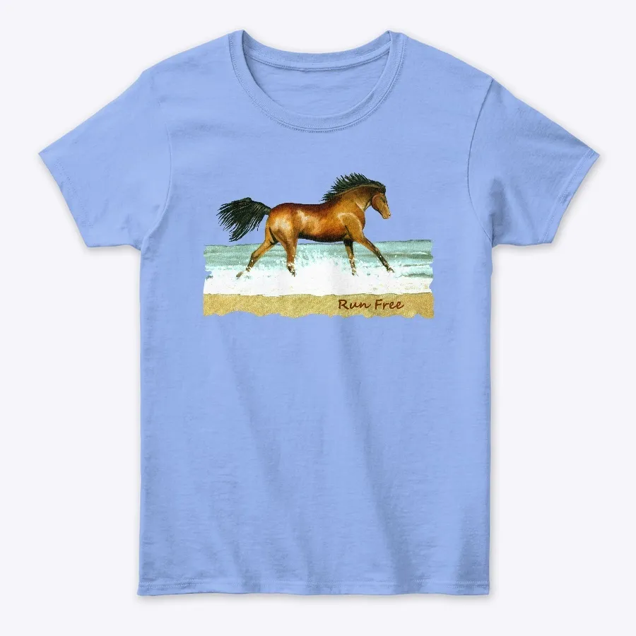 Run Free Horse - Names t-shirt