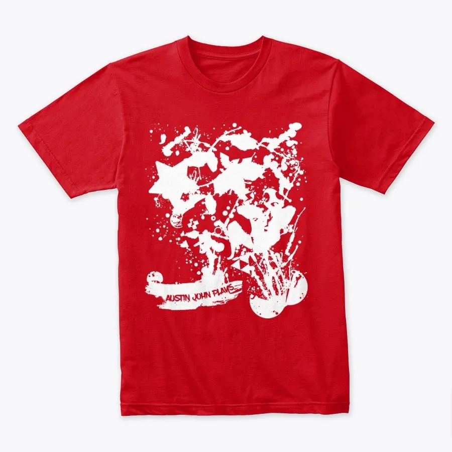 Splatter Bros 64 - White - Names t-shirt