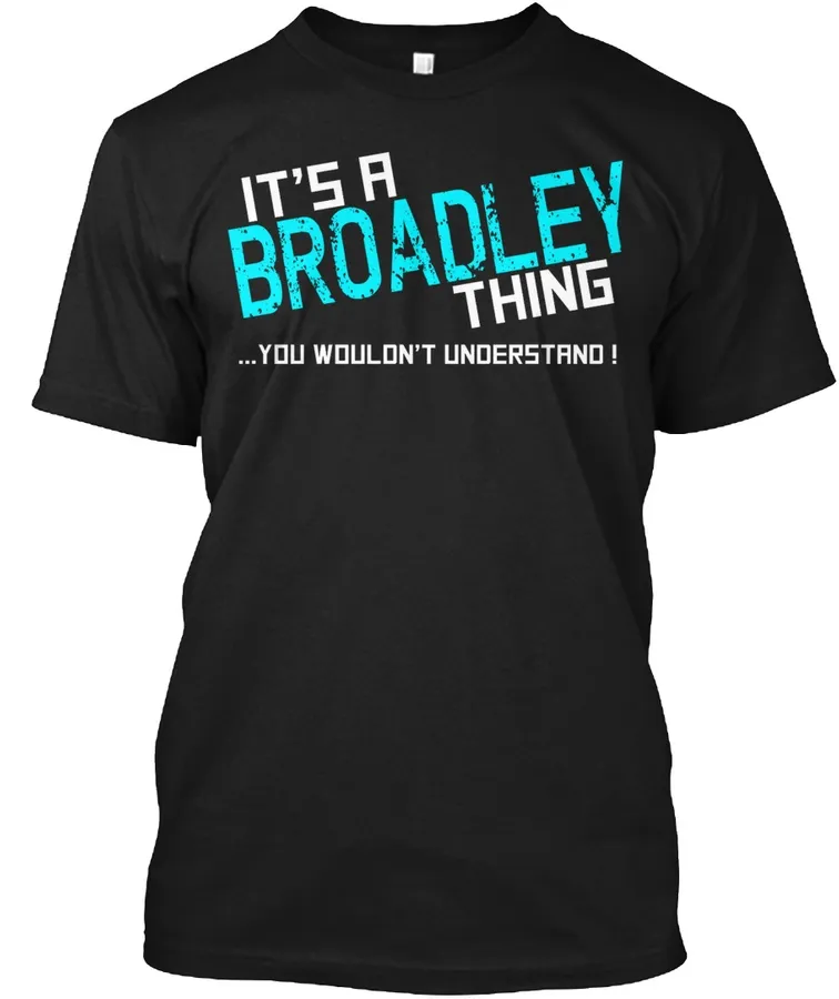 Broadley Thing Limited Edition Tee - Names t-shirt