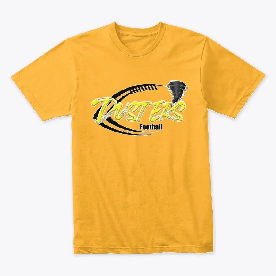 Dusters Football Tee - Names t-shirt