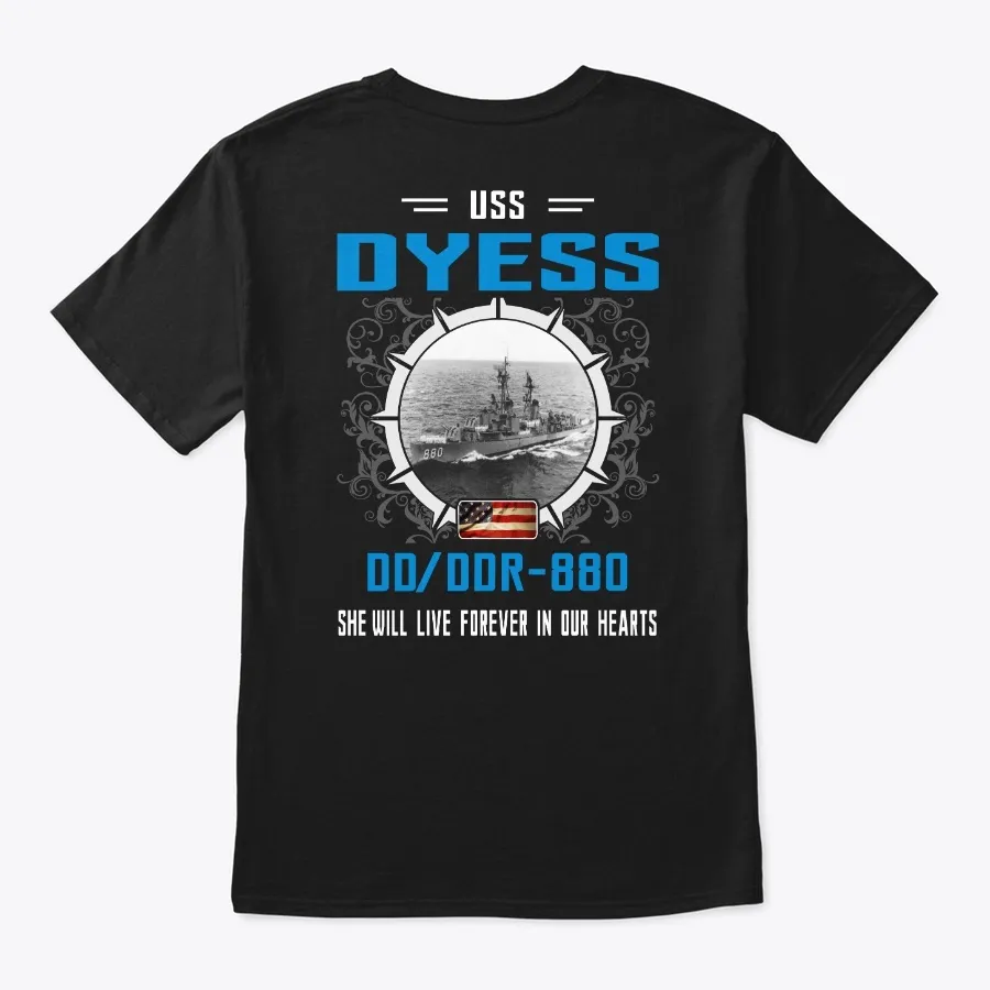 Uss Dyess Dd-880 - Names t-shirt