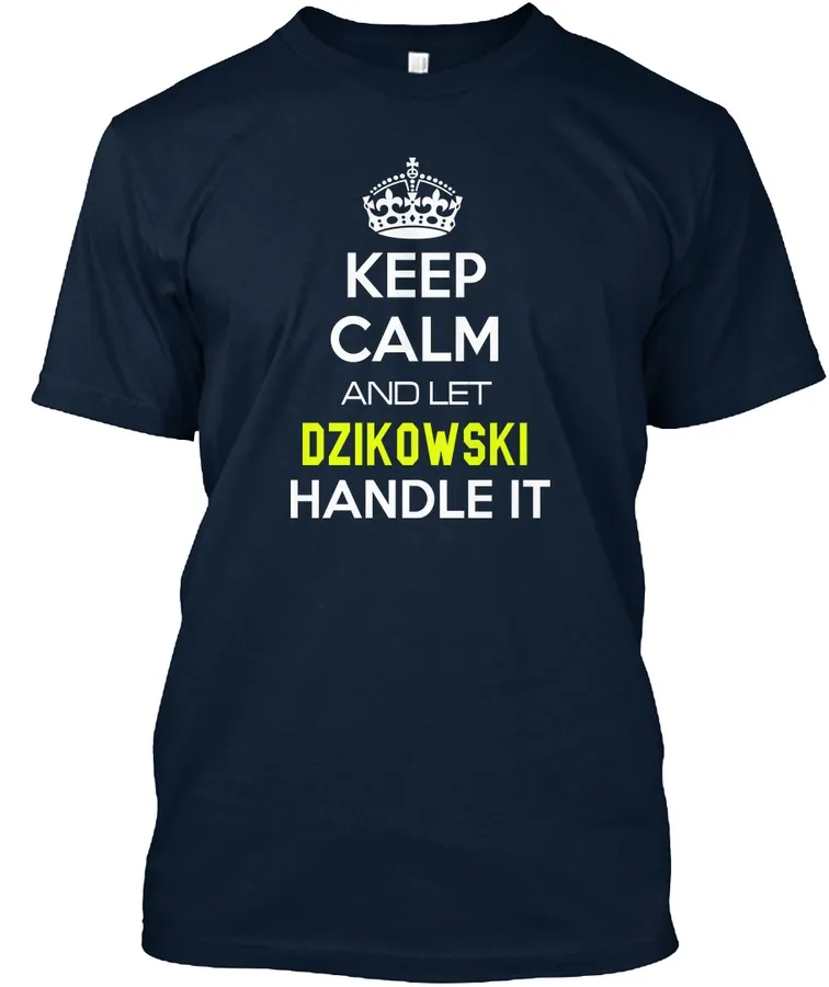 Dzikowski Calm Shirt - Names t-shirt