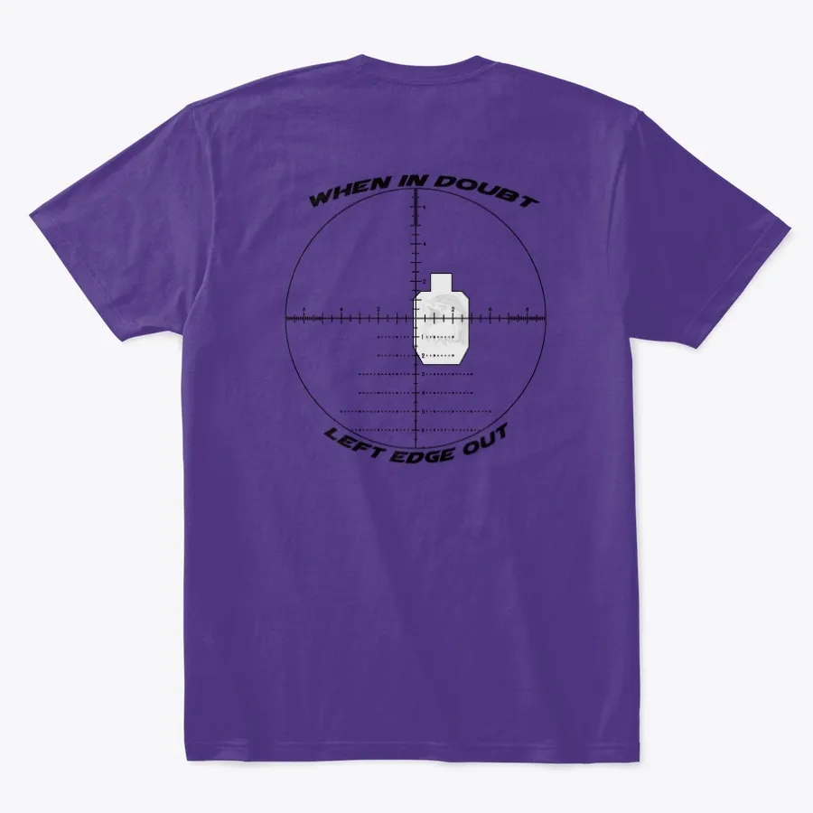 Left Edge Out - Names t-shirt