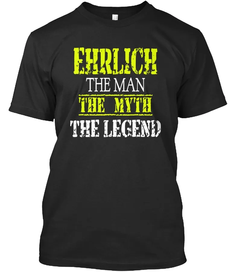 Ehrlich Man Shirt - Names t-shirt