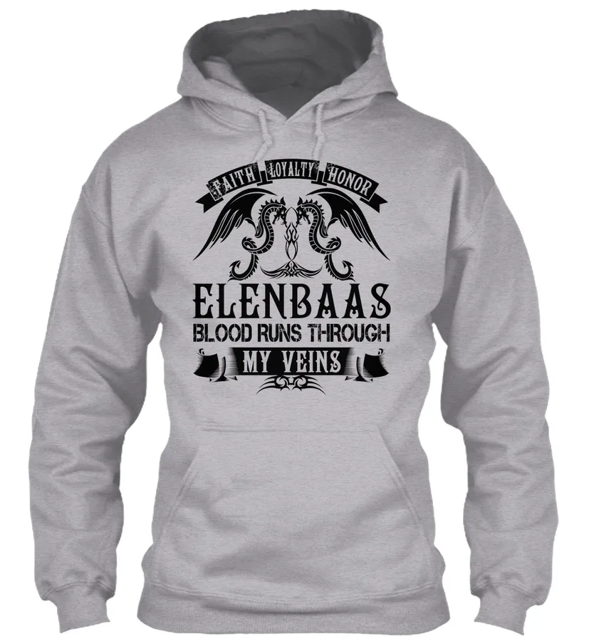 Elenbaas - My Veins Name Shirts - Names t-shirt