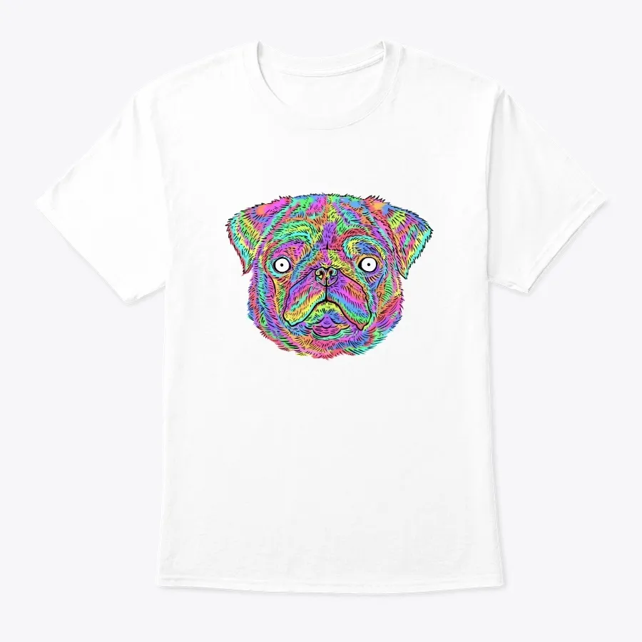 Planetell Pug - Names t-shirt