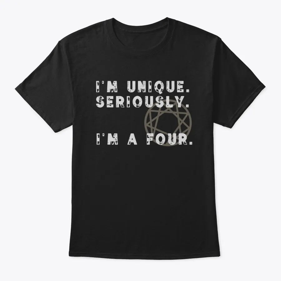 Enneagram Type 4 The Individualist Shirt - Names t-shirt