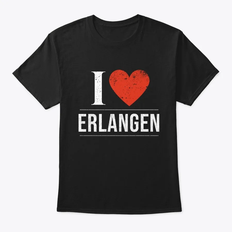 I Love Erlangen - Names t-shirt