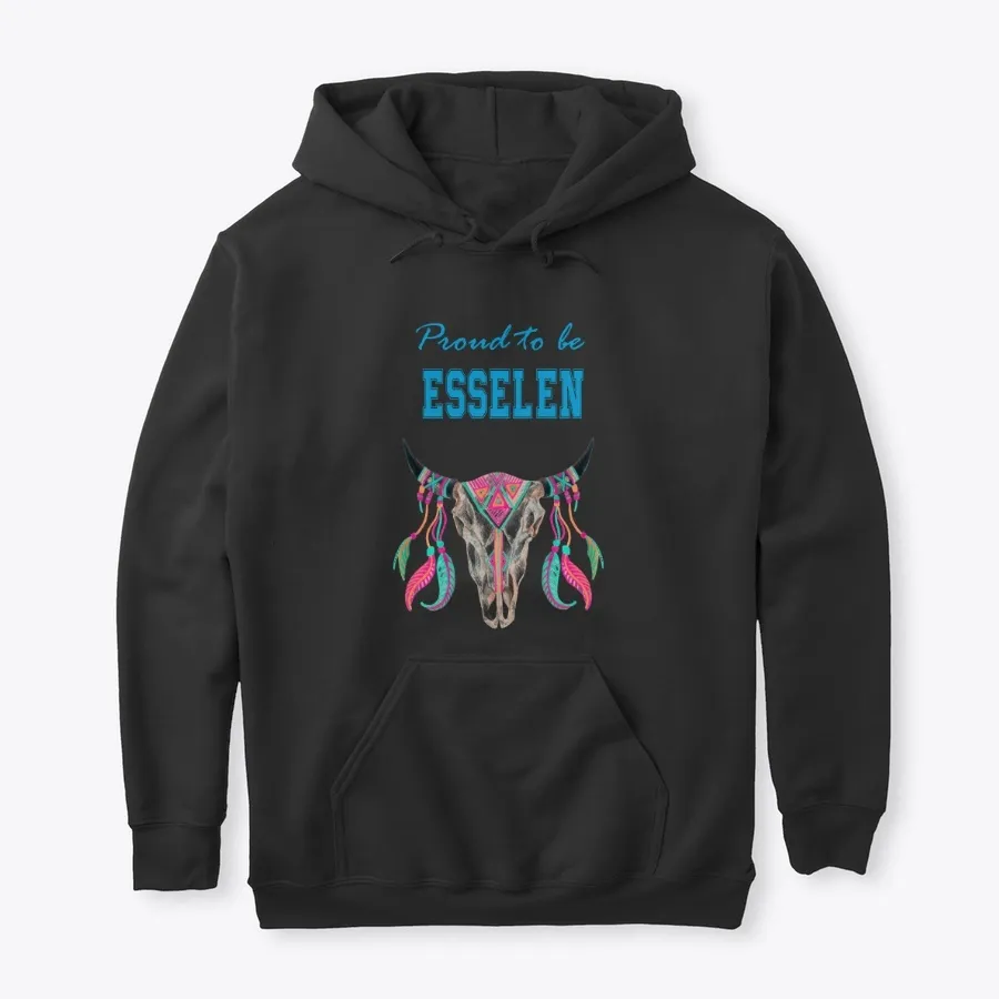 Proud To Be Esselen Buffalo Skull - Names t-shirt