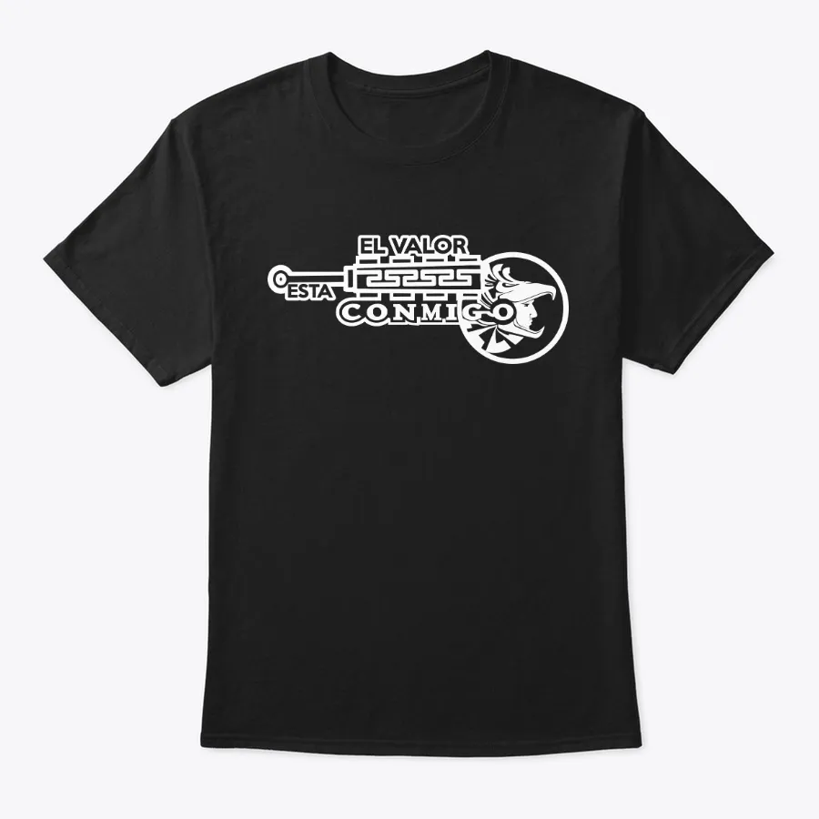 El Valor Esta Conmigo 2 White - Names t-shirt