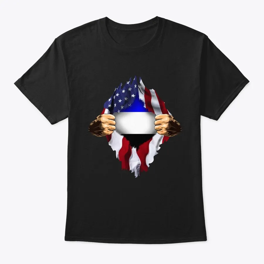 Estonia America Blood Inside Me - Names t-shirt