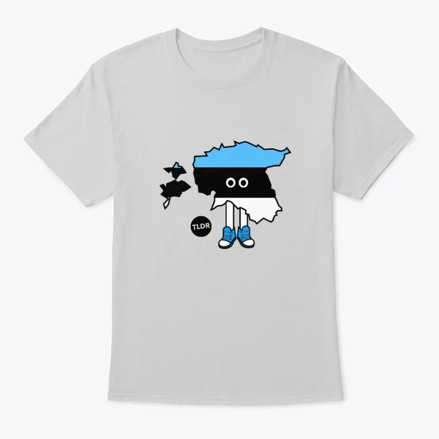 Estonia With Shoes - Names t-shirt