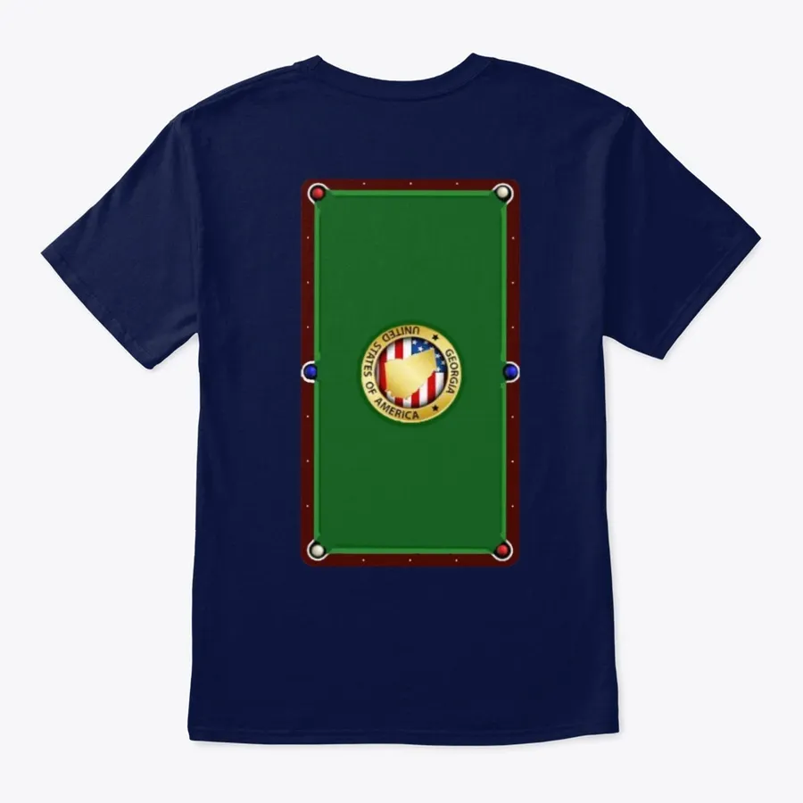 Shoot Some Pool In Georgia Shirt - Names t-shirt