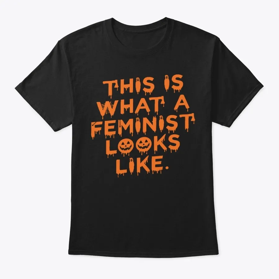 Scary Feminist Halloween Witch Tee