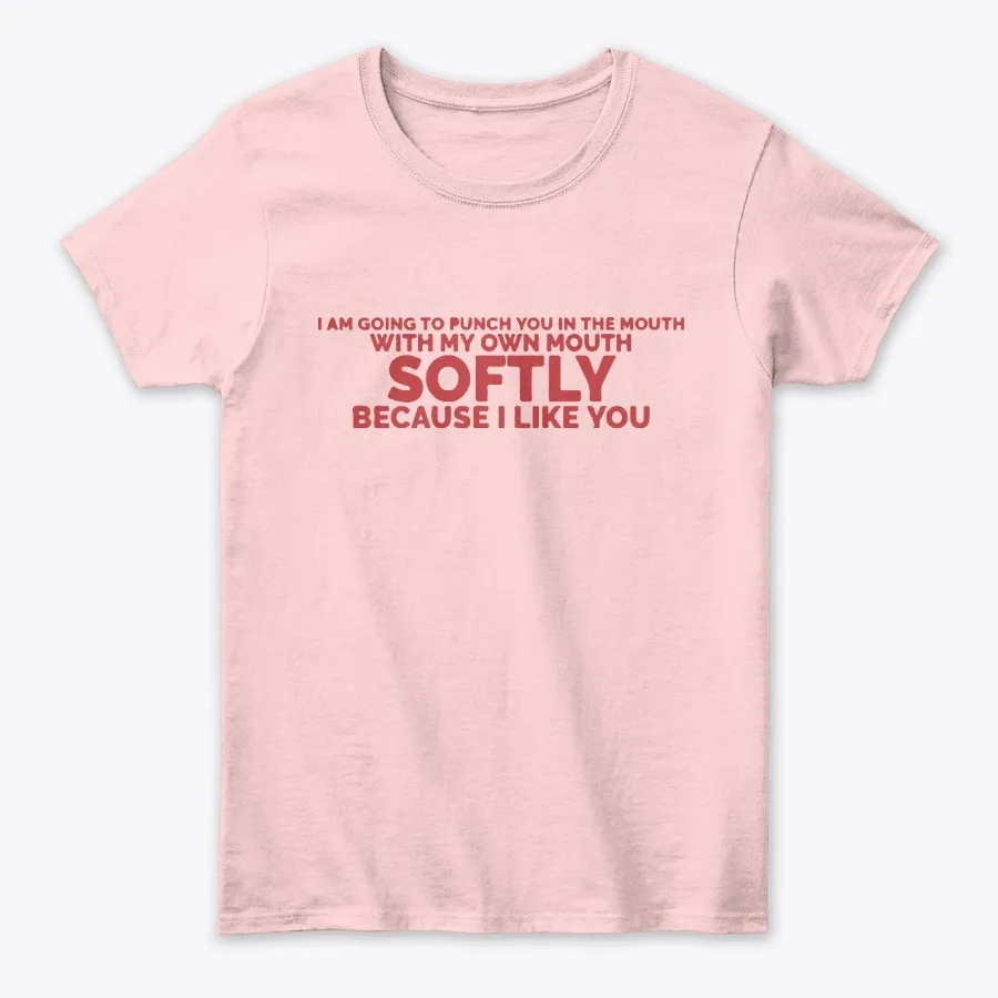 Kissing Your Crush Funny Tee