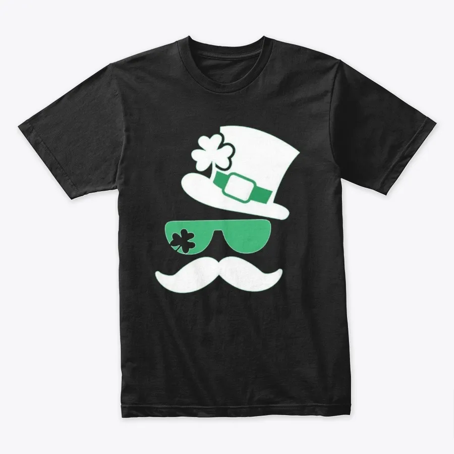 Mens Shamrock Funny Irish St Patricks