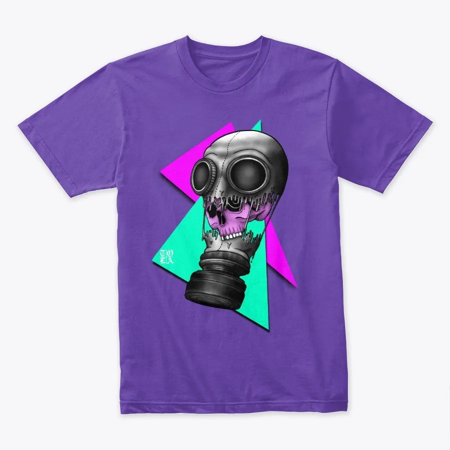 Skull And Gas By Tolafra