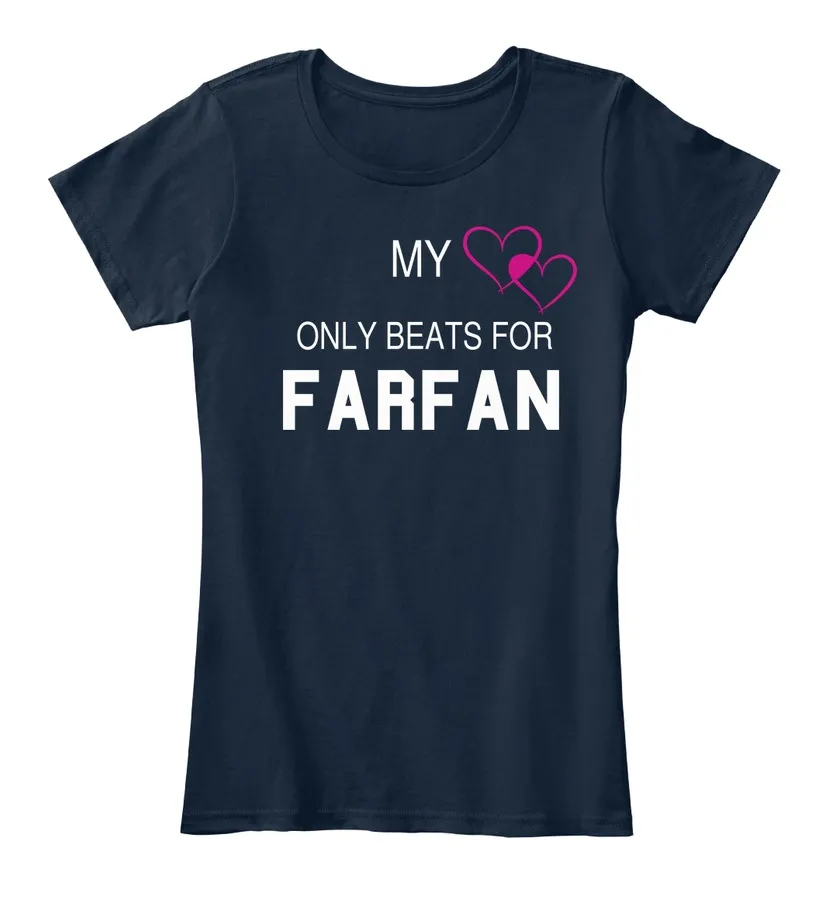 My Heart Only Beats For Farfan Tee