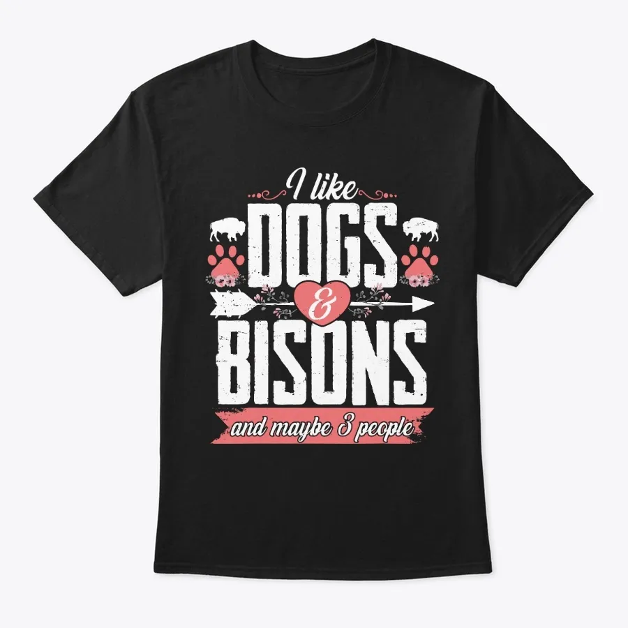 Dogs Bisons Farm Animals Girls Farmer