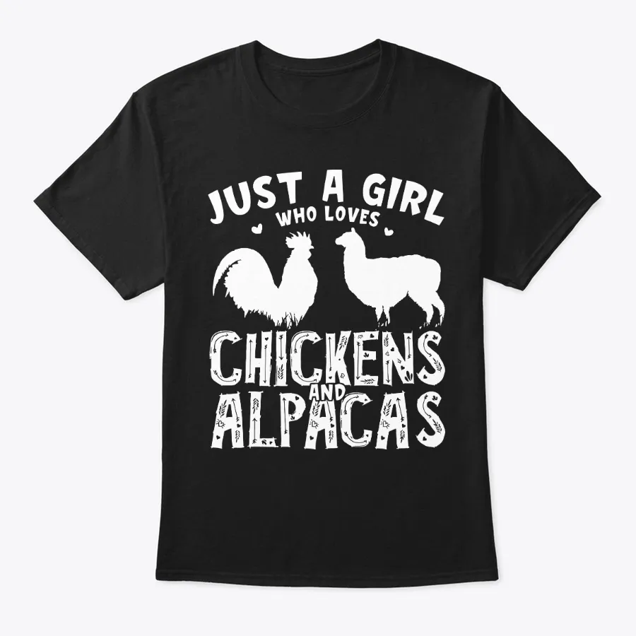 Farmer Girl Who Loves Chickens Alpacas