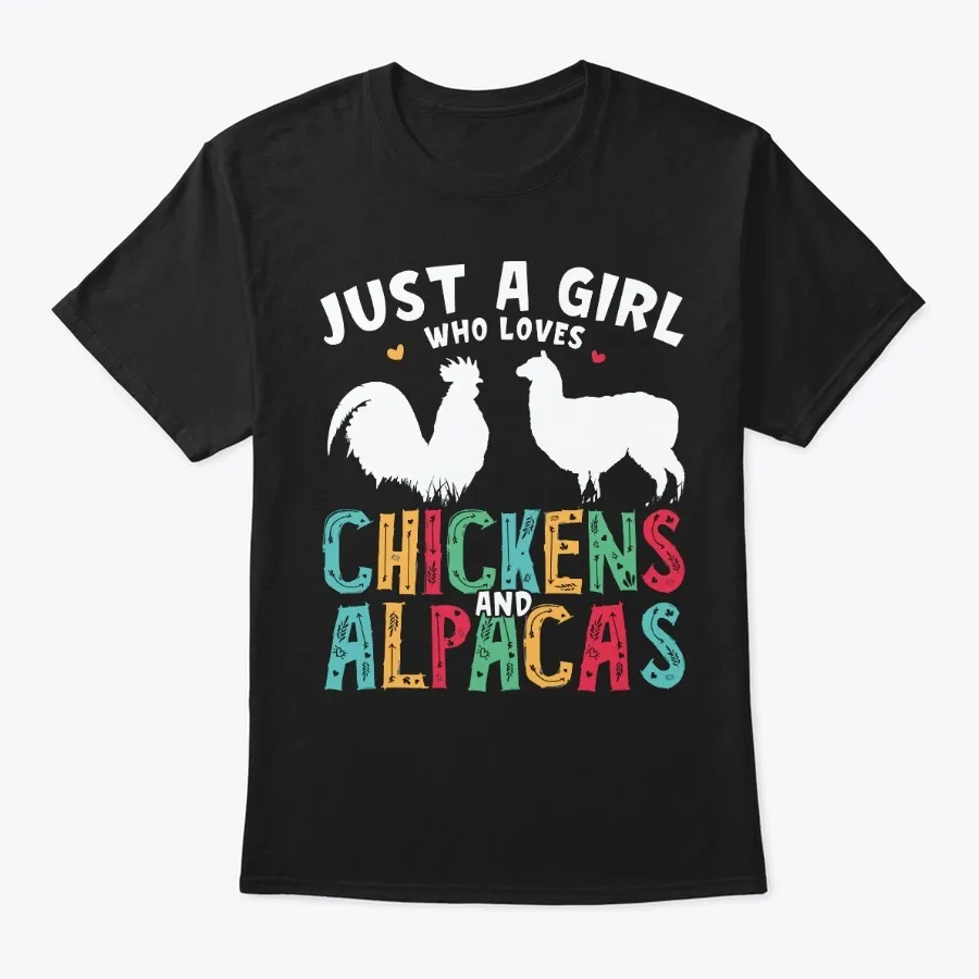 Farmer Girl Who Loves Chickens Alpacas