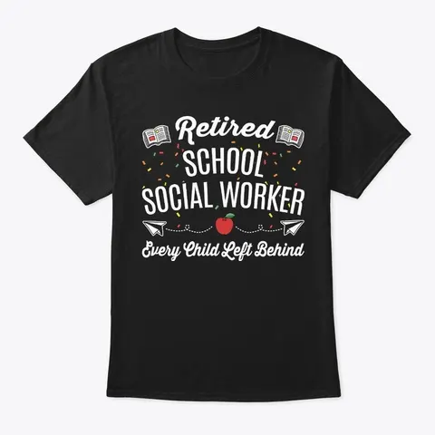 Retired Gift School Social Worker Left