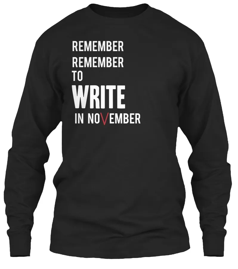Remember Remember To Write In November