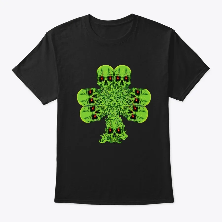 Skull Cloverleaf - St Patricks Day