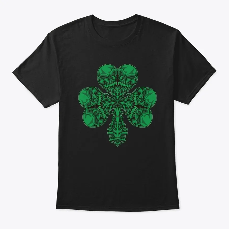 Cloverleaf Full Of Skulls - Lucky To