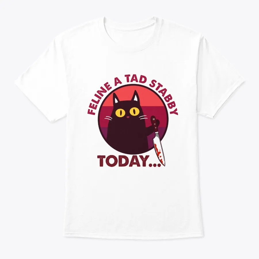 Feline A Tad Stabby Today Black Cat