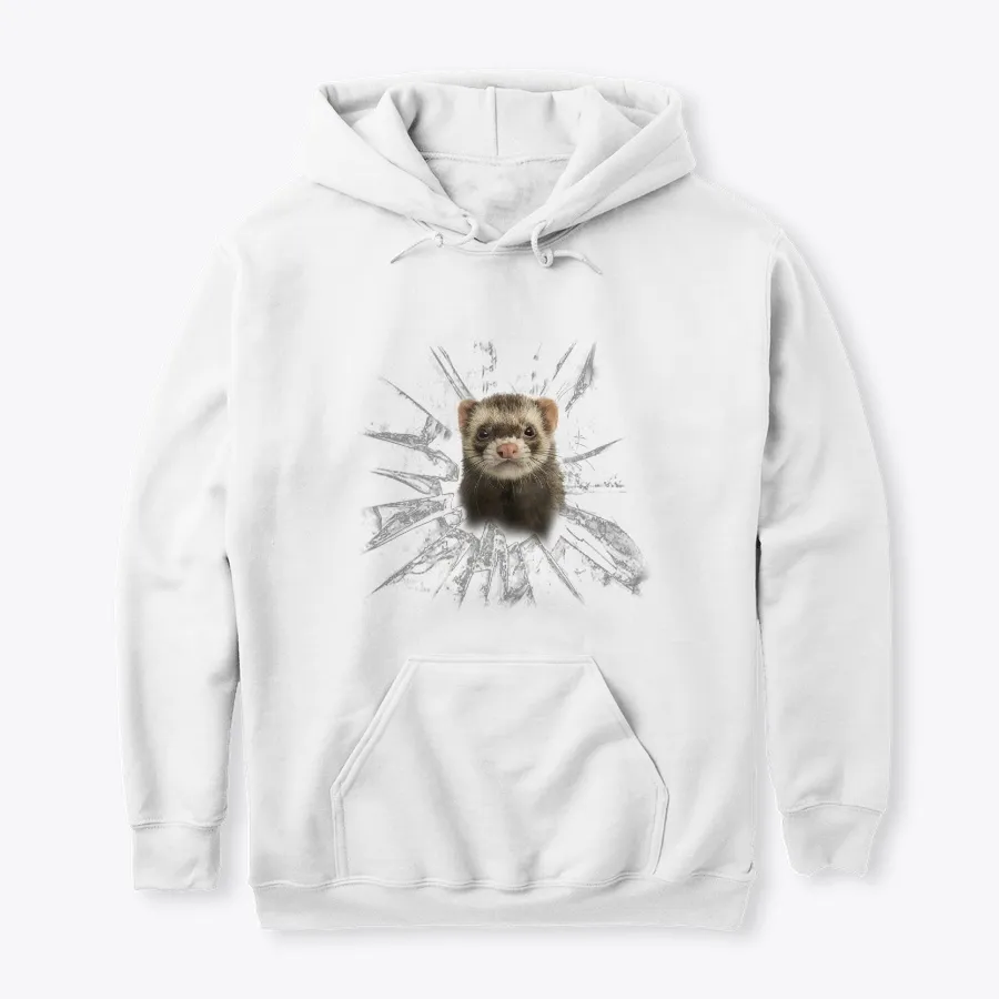 Ln 1 Ferret Glass Die Cut