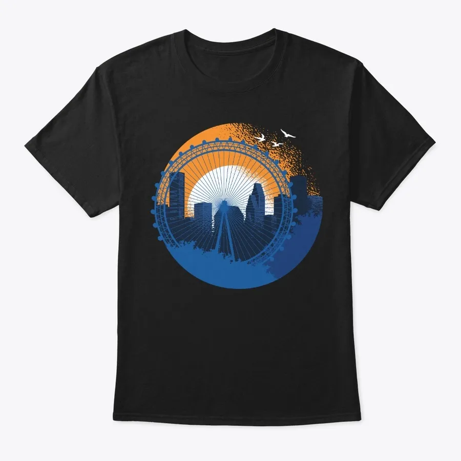 Texas Skyline Houston Cool Souvenir Gift