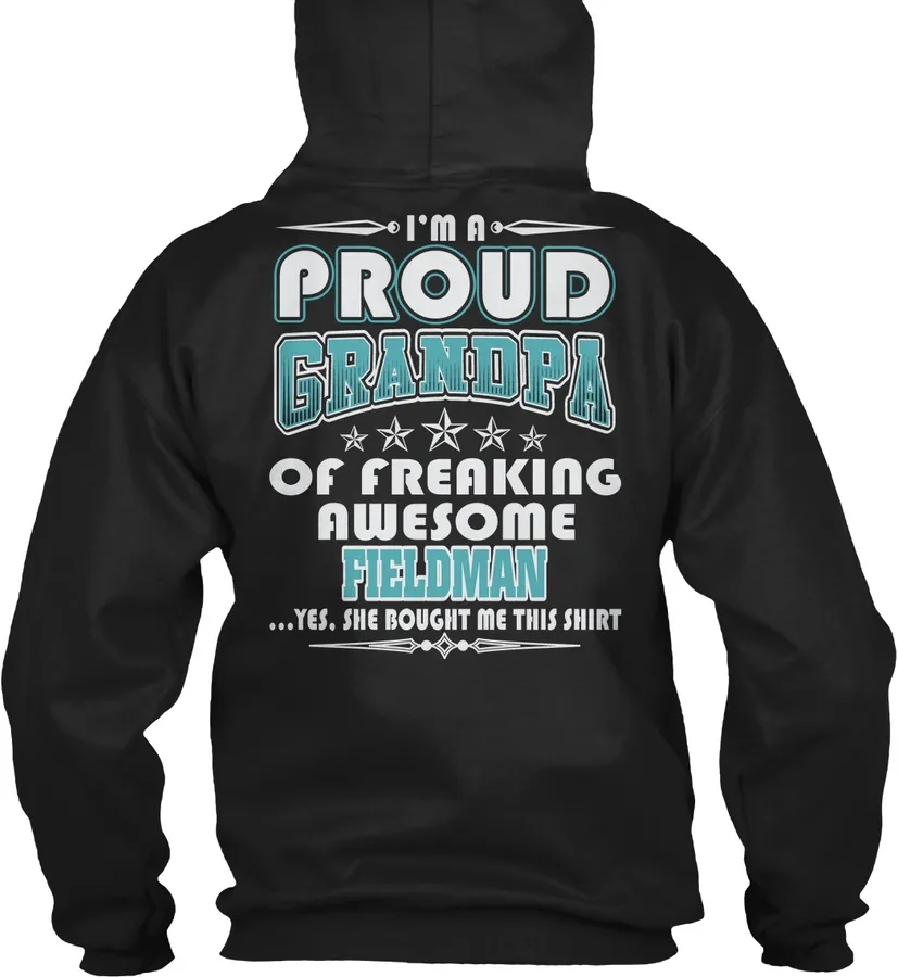 Proud Grandpa Of Fieldman T-shirts