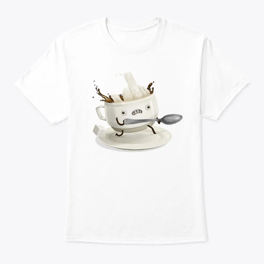 Kaffe Mug Middle Finger Teehoodie