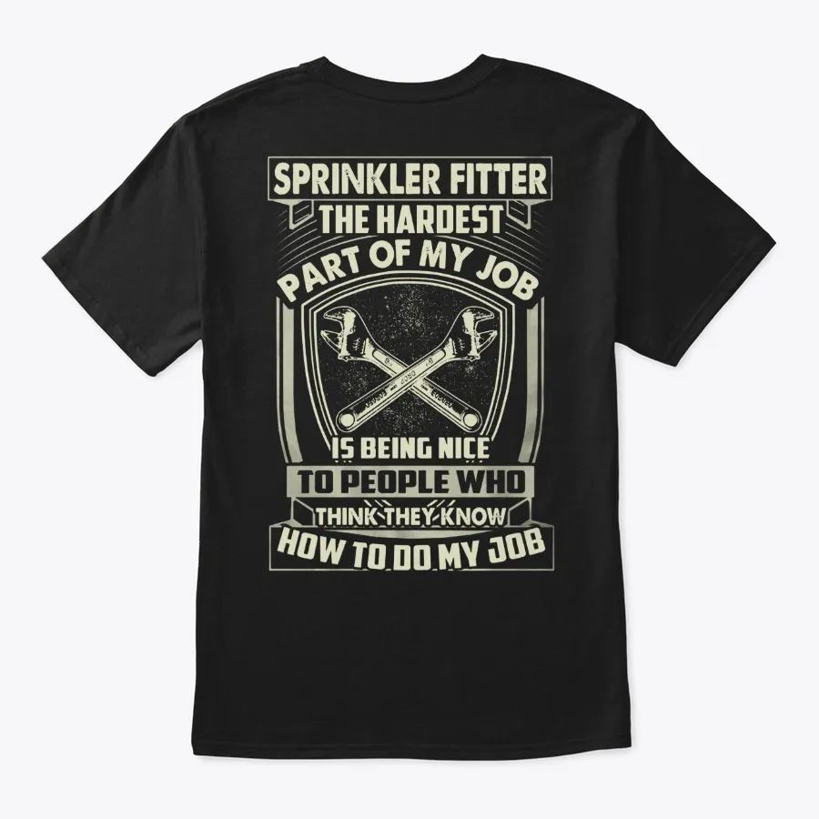 Sprinker Fitter The Hardest Part Of Job