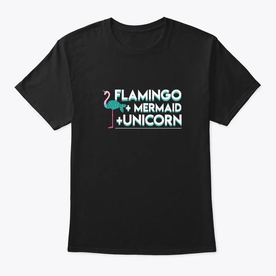 Flamingo Mermaid Unicorn Lover Saying Sh