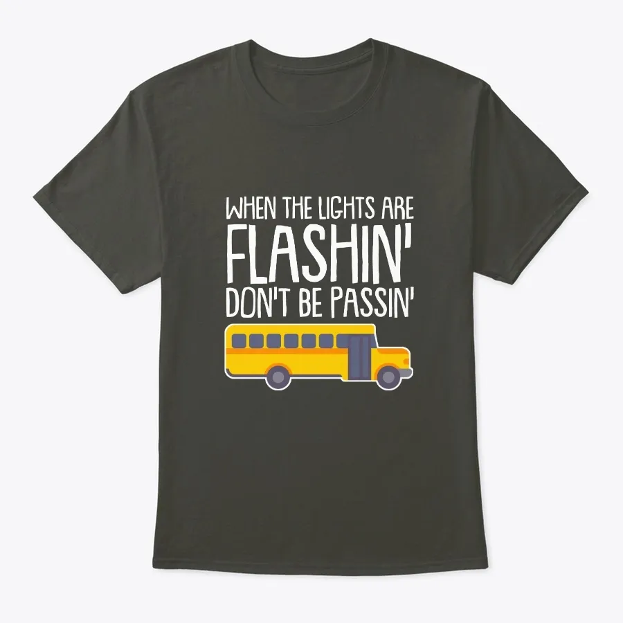 When Lights Flashin School Bus Driver Gi