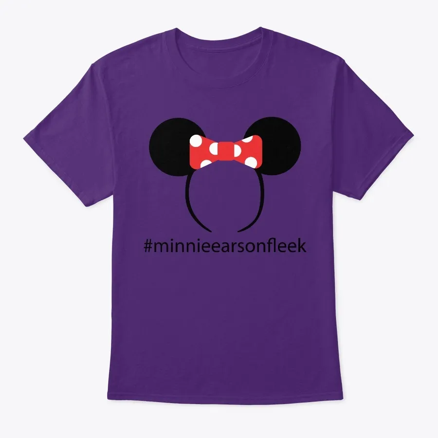 Minnie Ears On Fleek Hashtag Tee