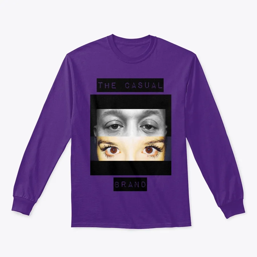 Eyes Flicks Casual Brand Long Sleeve
