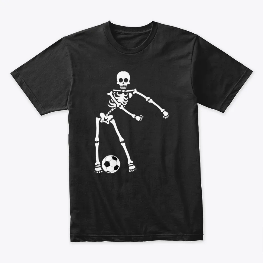 Skeleton Soccer Floss Dance