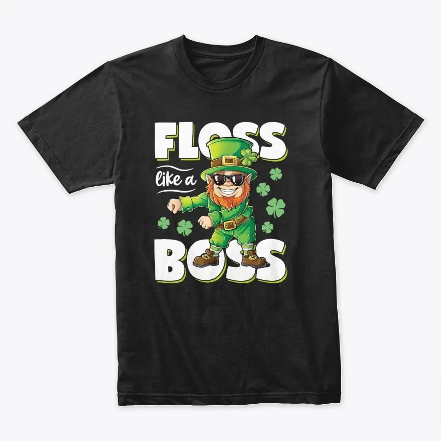 Leprechaun Floss Like A Boss St Patrick