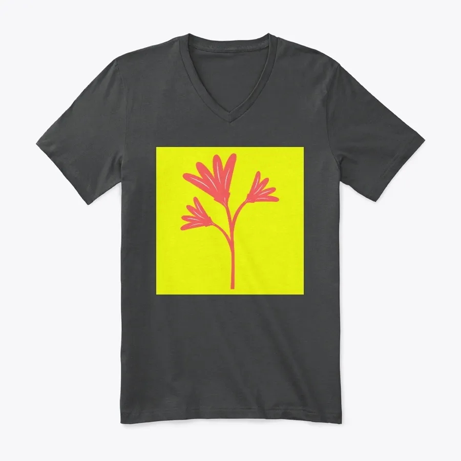 Nice Red Flower Tshirt