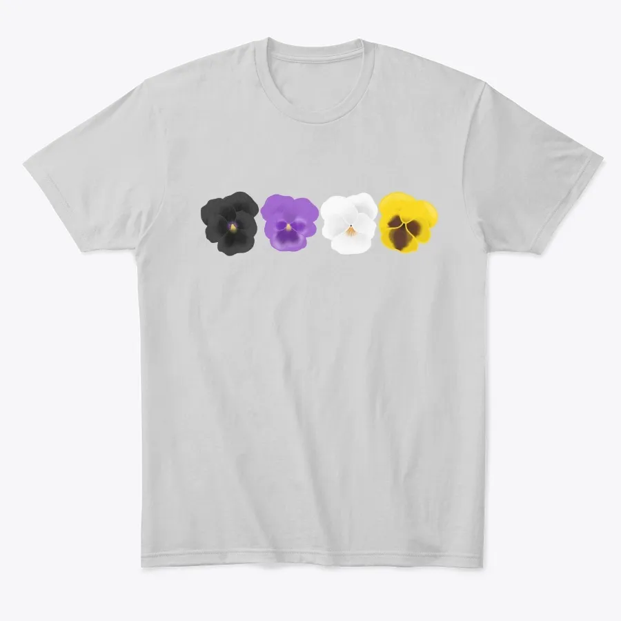 Pride Pansies Nonbinary