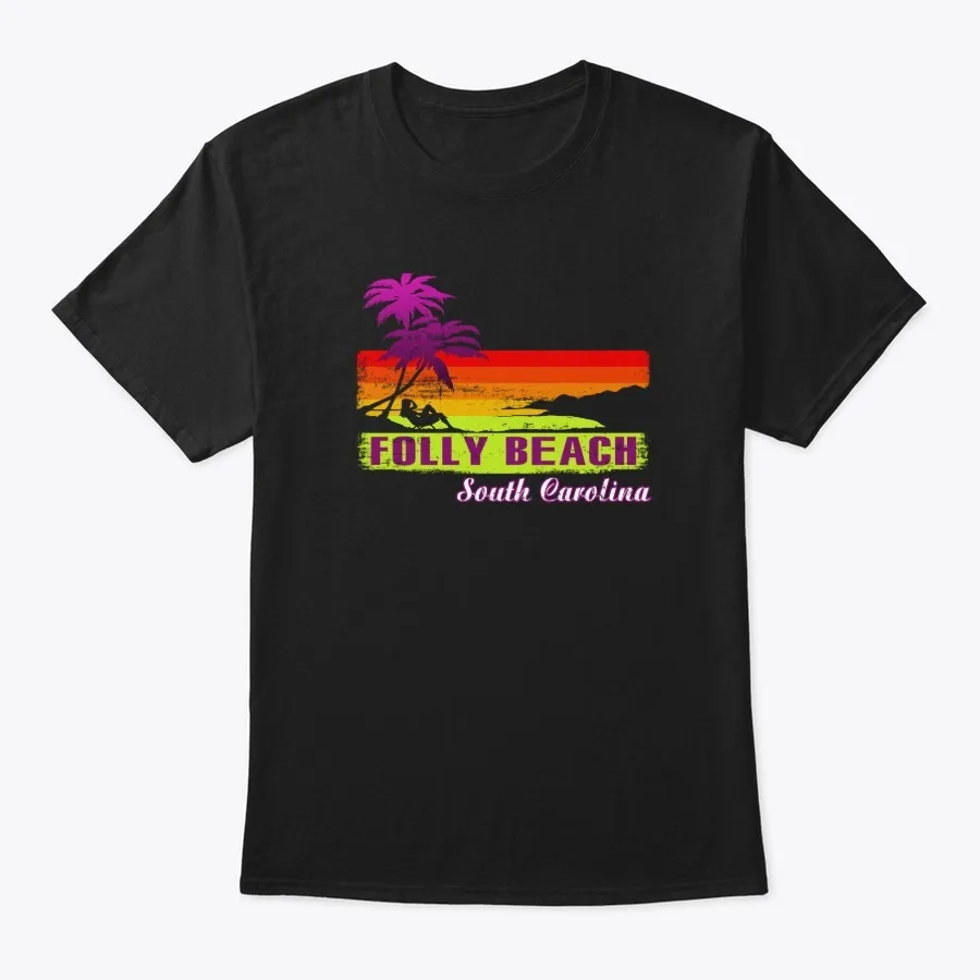 Folly Beach South Carolina T-shirt
