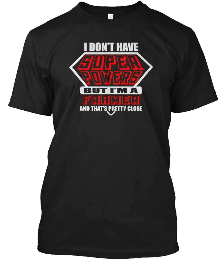Super Powers Framer T-shirts